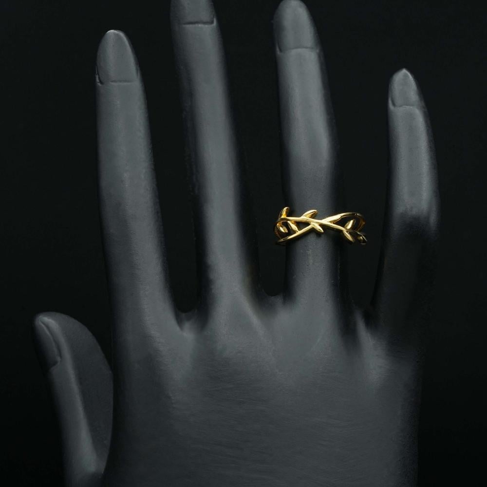 خاتم ذهب نسائي (R4145)