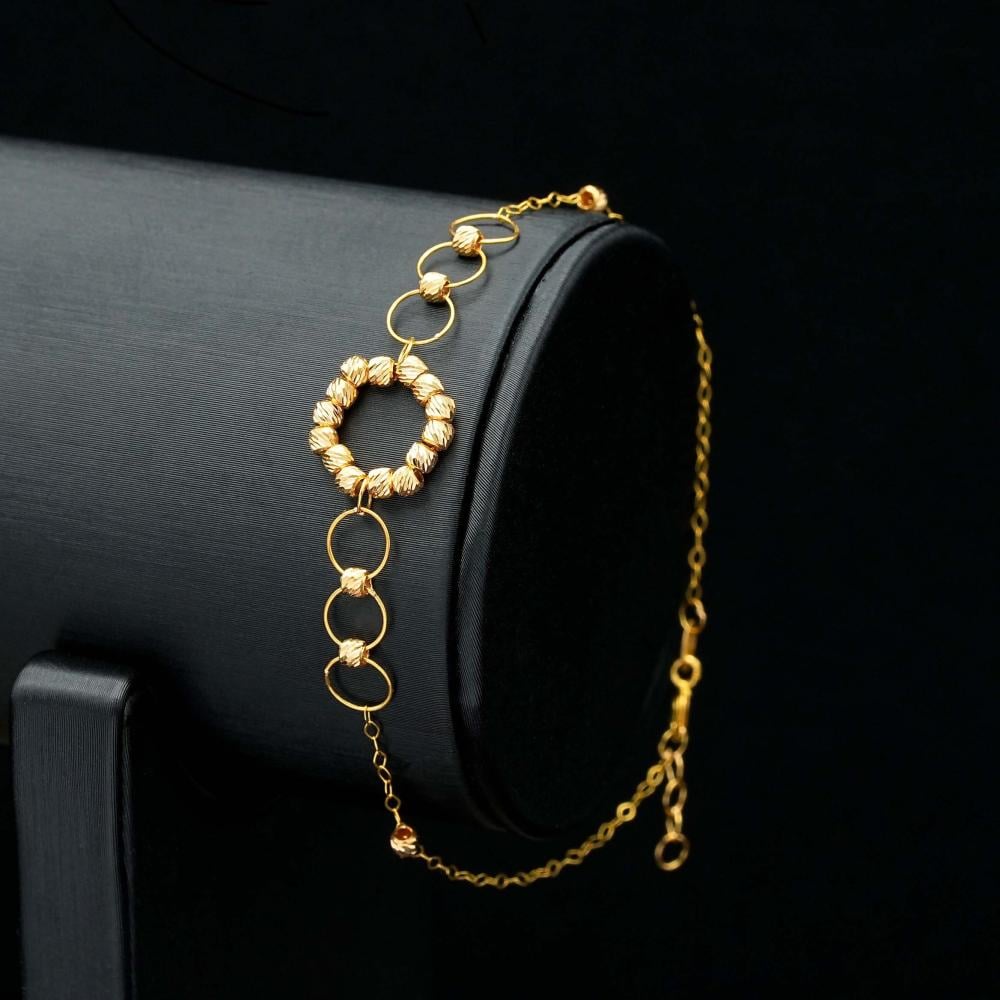 سوارة ذهب راقية عيار 21 (B5103)