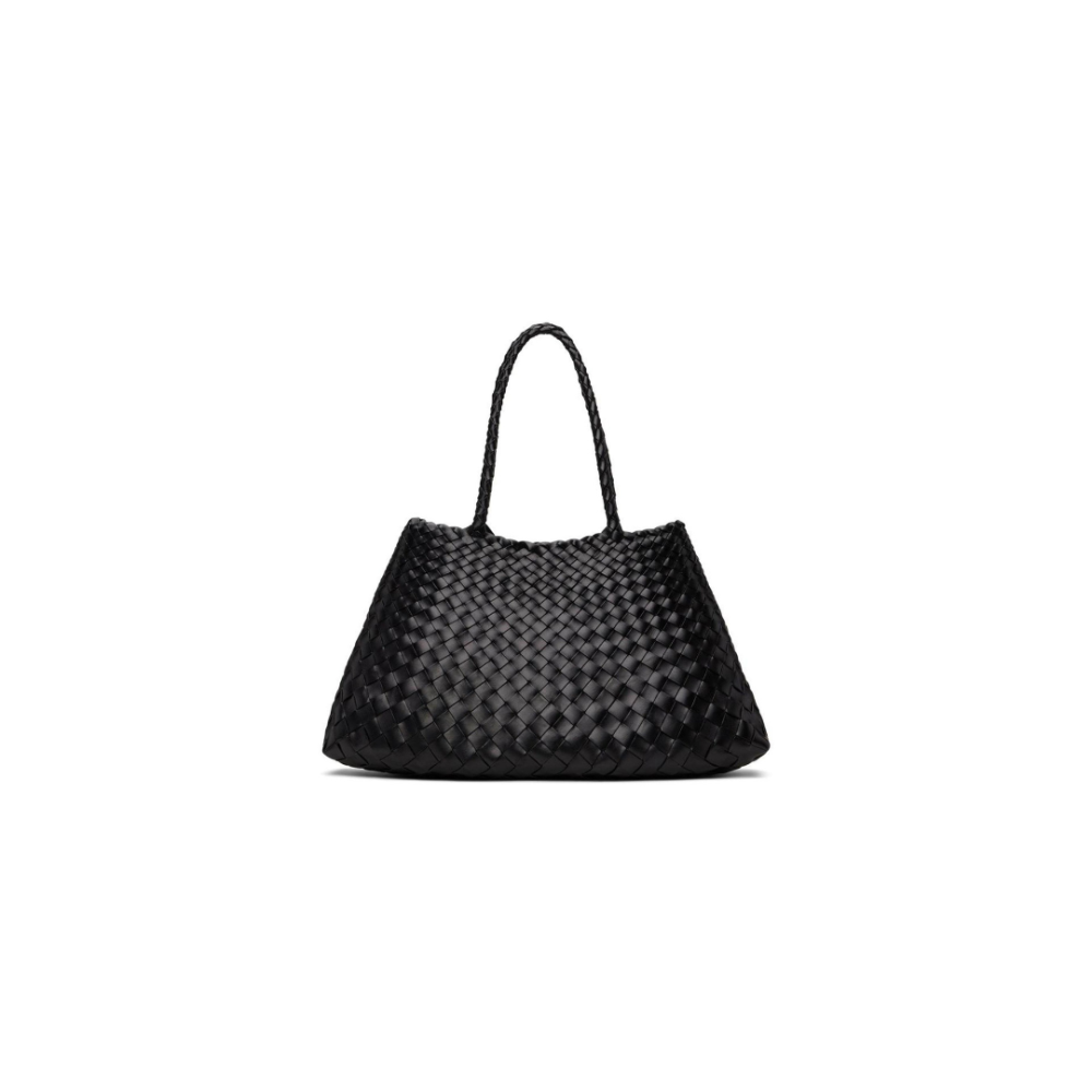شنطة Luna Woven Luxe – أسود – ميديم