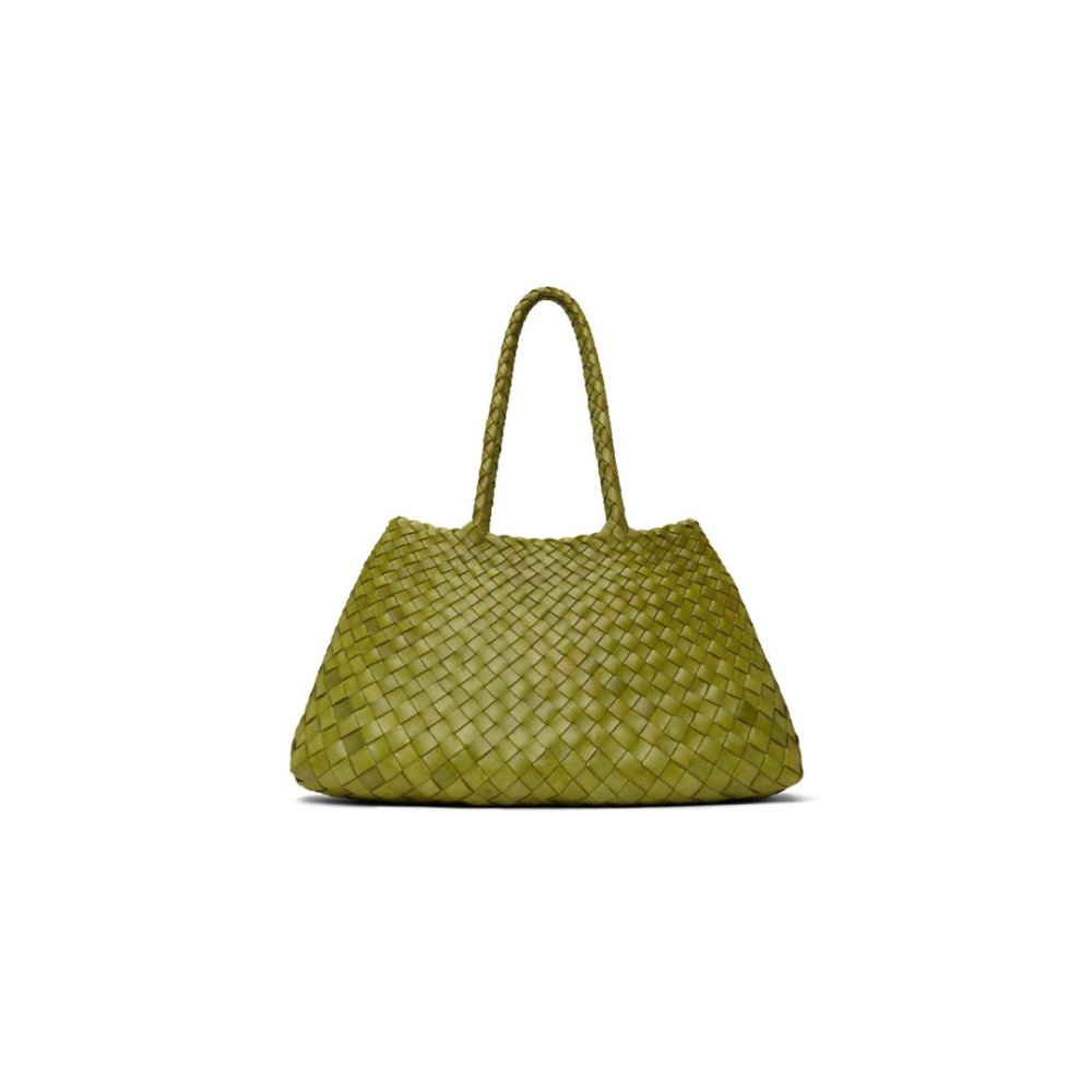 شنطة Luna Woven Luxe – أخضر أفوكادو – ميديم