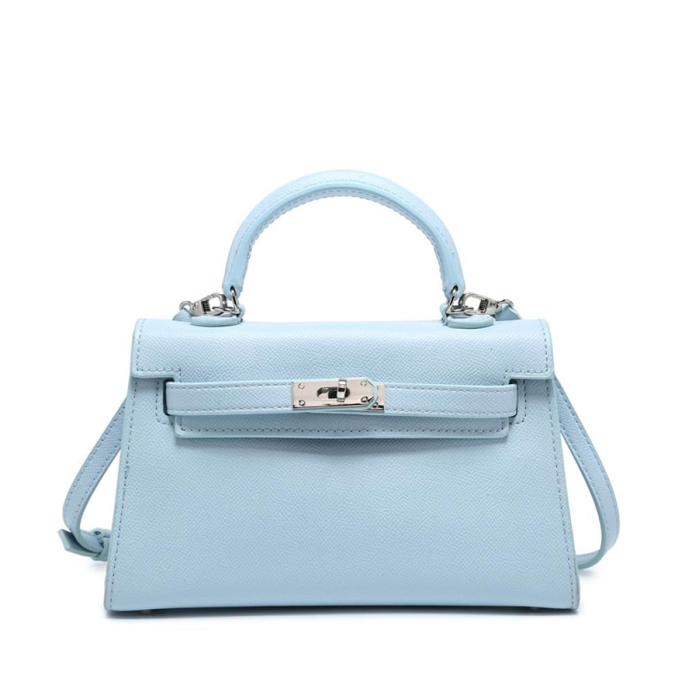 شنطة بيوند 22 كيلي ستايل مع ستراب -بلو باودر (ازرق فاتح))