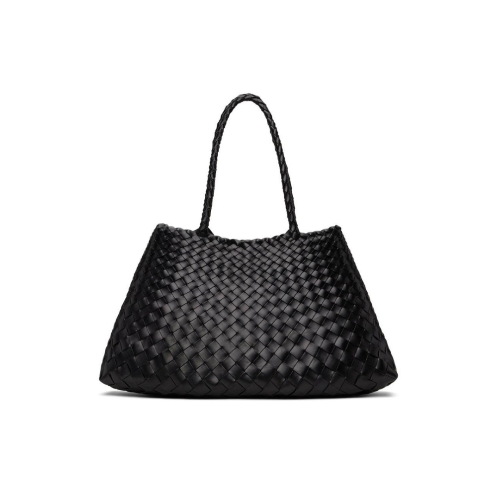 شنطة Luna Woven Luxe – أسود – لارج