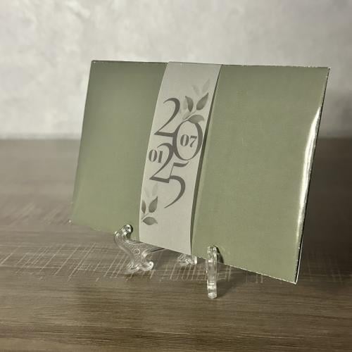 كرت تهنئة مع التاريخ