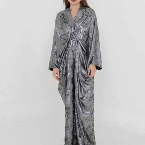 Ladies shinny dress soft velvet