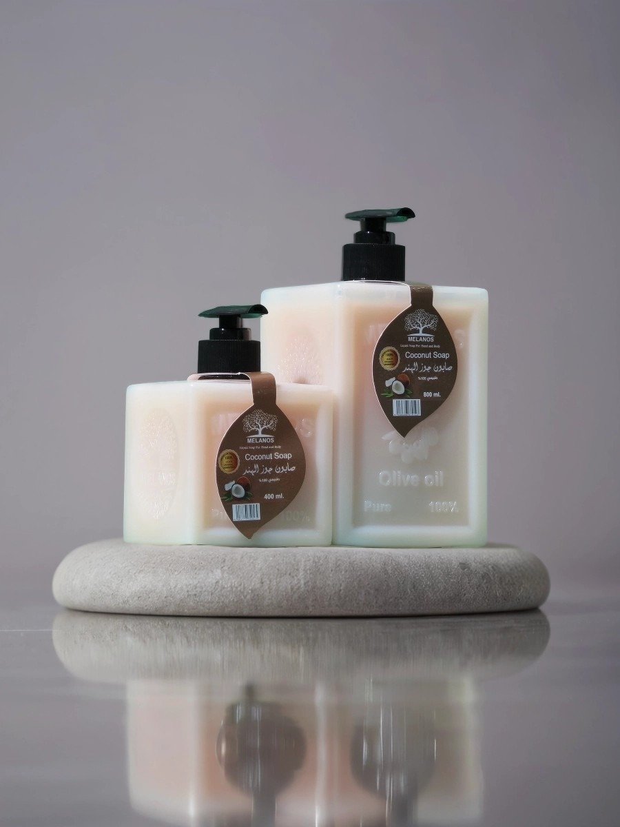 صابون زيت جوز الهند العضوي 400 - 800  مل