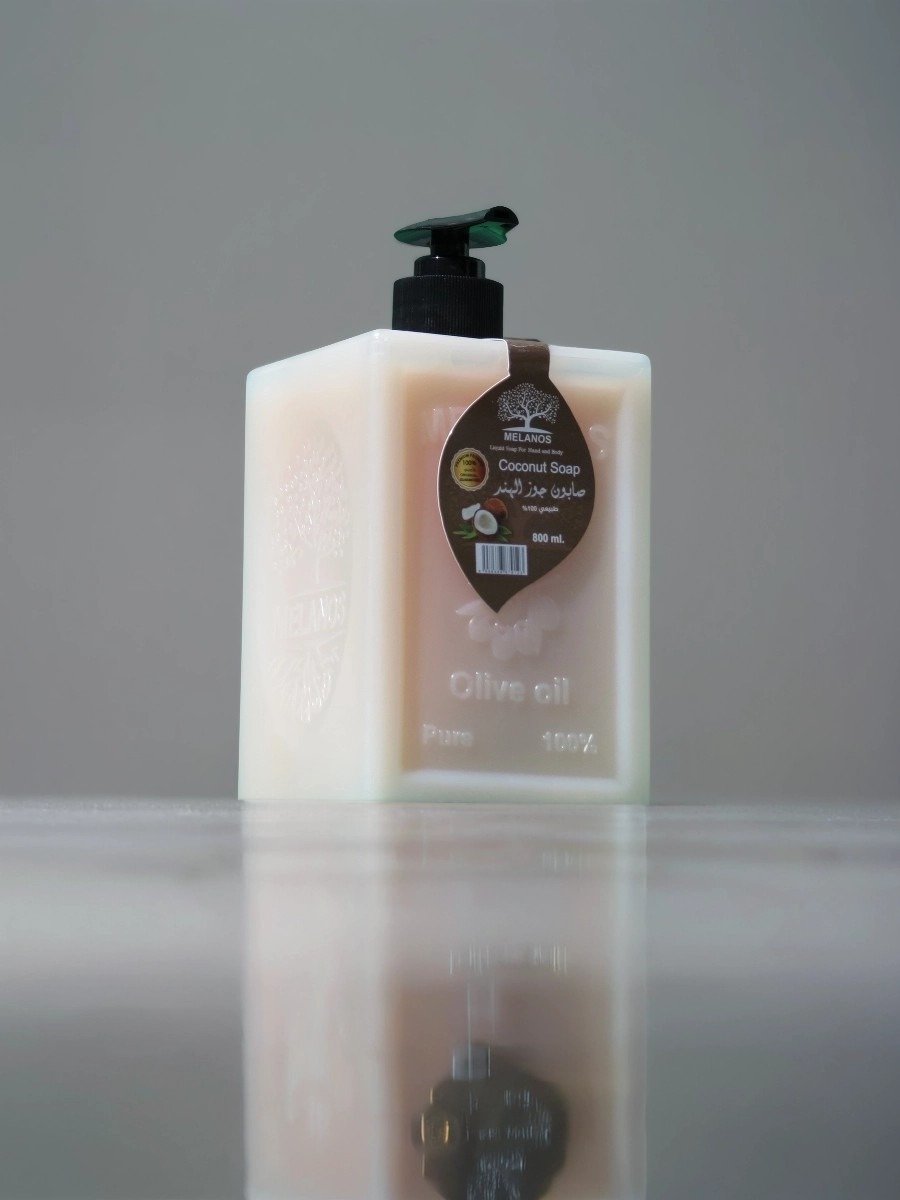 صابون زيت جوز الهند العضوي - 800  مل