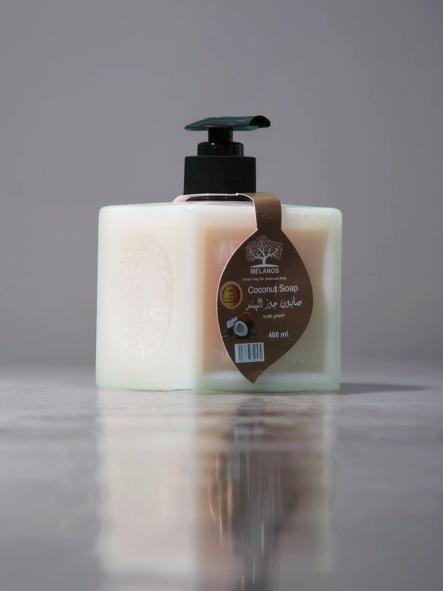 صابون زيت جوز الهند العضوي - 400 مل