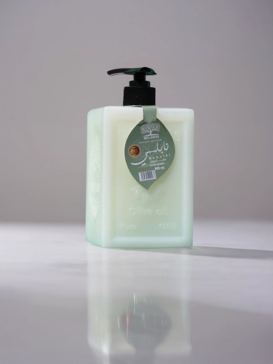 الصابون النابلسي زيت الزيتون العضوي - 800  مل
