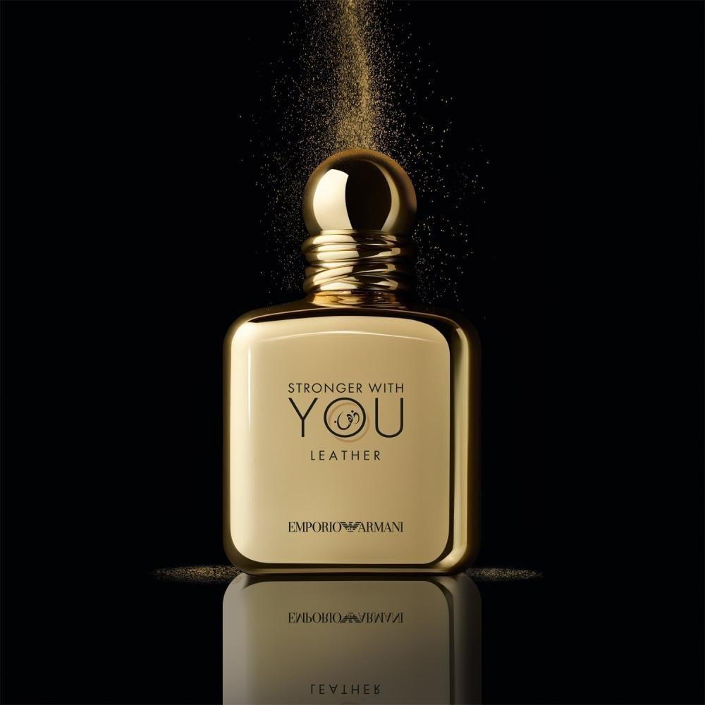 عطر ارماني سترونجر ويذ يو ليذر او دو بارفيوم 100مل