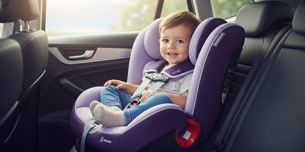 دليل شامل لاختيار مقعد سياره للاطفال بأمان