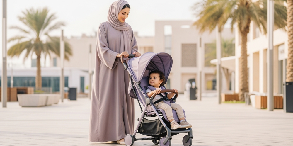أفضل عربيه اطفال خفيفه وسهلة الطي مناسبة للأمهات في السعودية