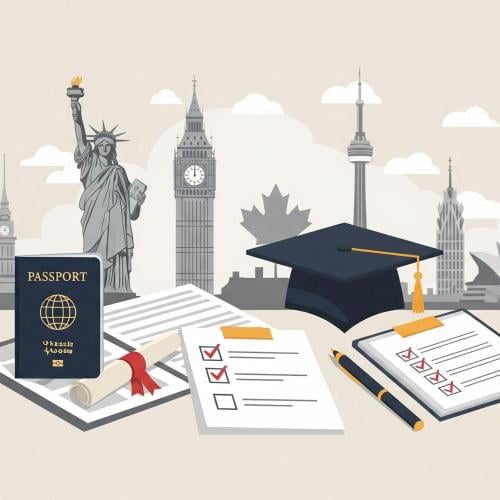 التقديم على الجامعات في الدول الناطقة بالإنجليزية