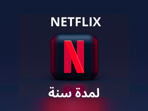 اشتراك نتفلكس 12 شهرين