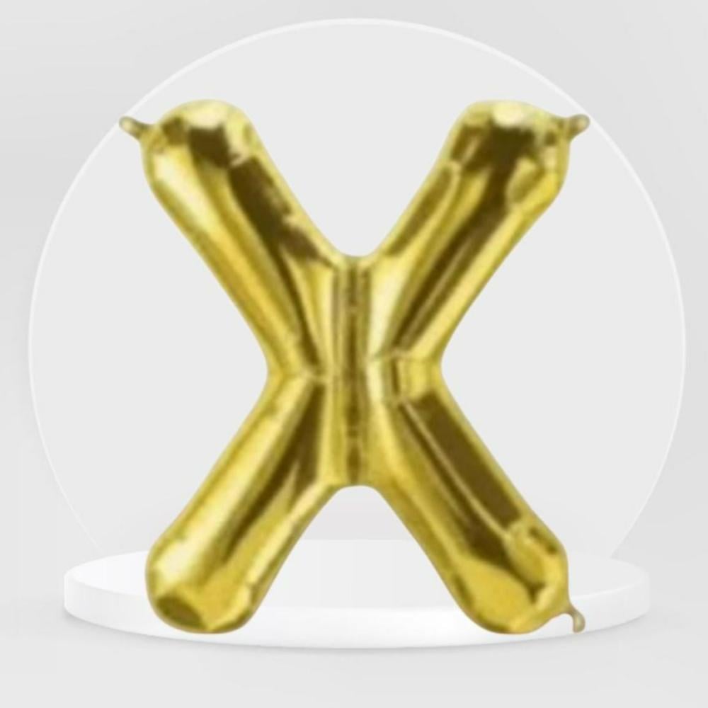 بالونات هيليوم حرف X