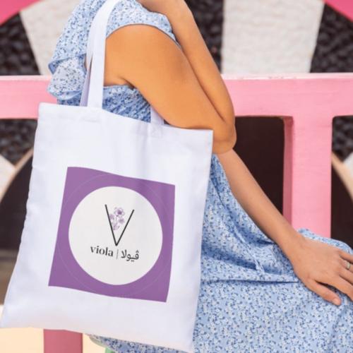 شنطة تسوق شعار ڤيولا