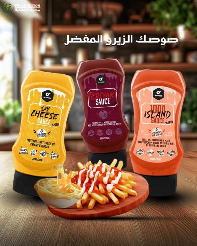 جو فيتنس صوص زيرو – بدون سكر أو دهون أو سعرات، مثا...