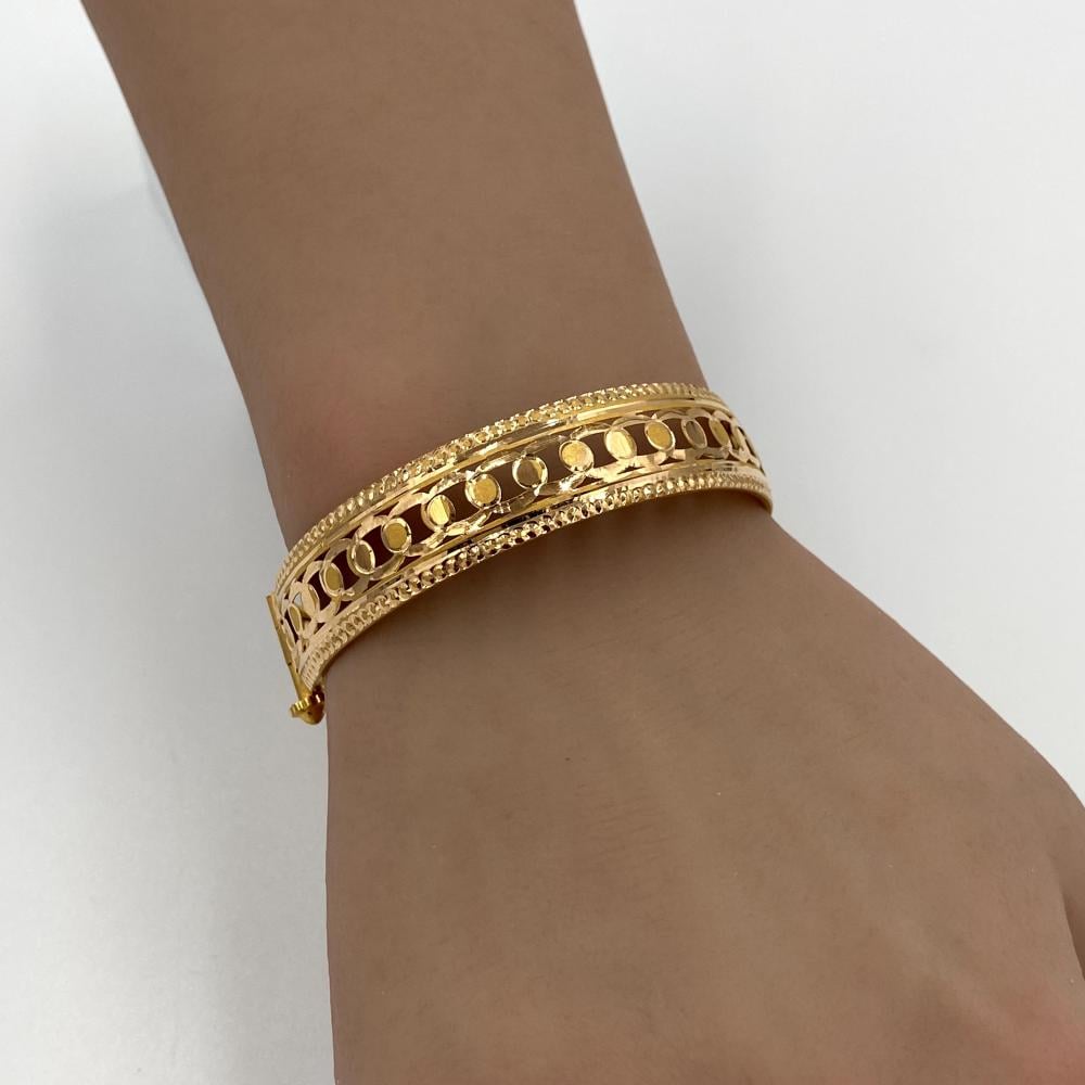 اسوارة ذهب عيار 21
