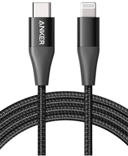 أنكر باور لاين تايب سي ايفون + II كابل USB-C