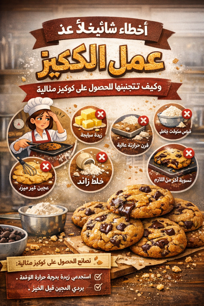 أخطاء شائعة عند عمل الكوكيز