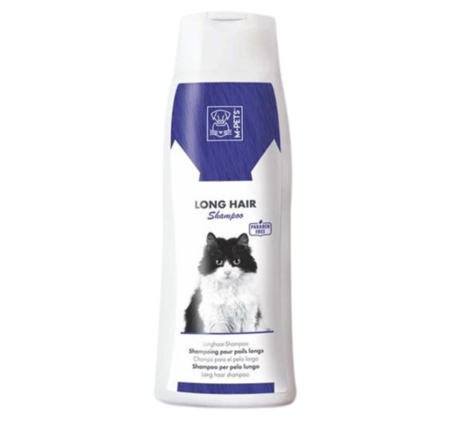 شامبو ام بيتس لذوات الشعر الطويل للقطط (250) مل M-PETS