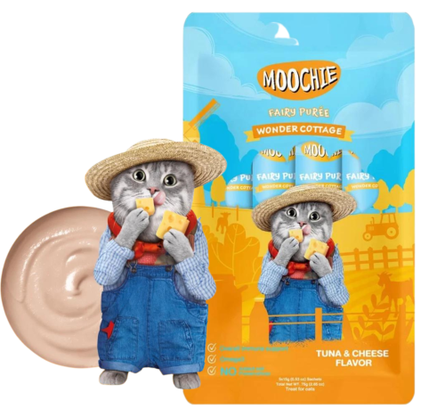 مكافآت موتشي كريمية بنكهة التونة والجبن, ,5 أظرف