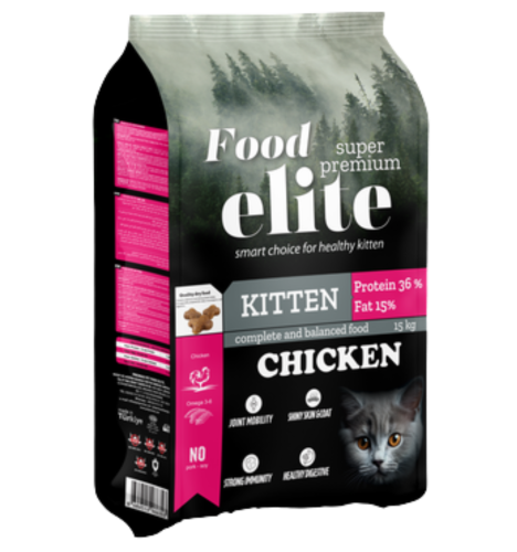 إيليت بروماكس طعام للقطط الصغيرة بالدجاج (2kg)