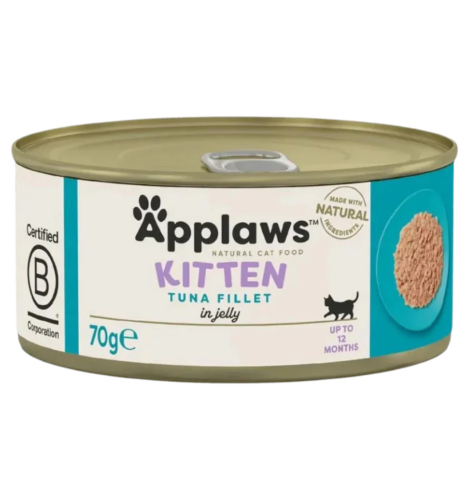 معلبات ابلاوز طعام التونة للقطط الصغيرة - كتن (70g)