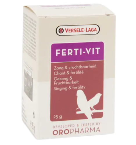 فيرسل لاقا فيرتي فيت فيتامينات وأحماض أمينية لدعم تخصيب وإنتاج وتكاثر الطيور ( 25 ج )