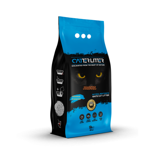 رمل كاتر ليتر برائحة البرتقال ( 10L )