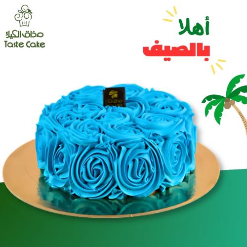 روز كيك ازرق