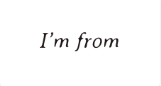 اي ام فروم - I'm from