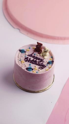 كوري كيك happy .B.D مع دبدوب