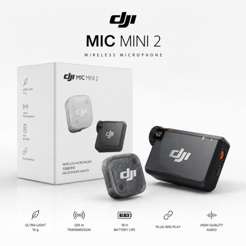 DJI Mic Mini 2 (1 TX + 1 RX) | camerabox