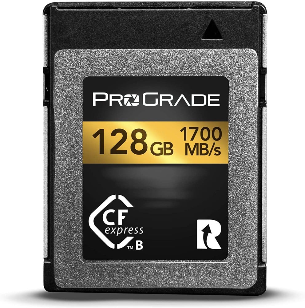 ProGrade Digital 128GB CFexpress Type B Memory Card (Gold) - camerabox