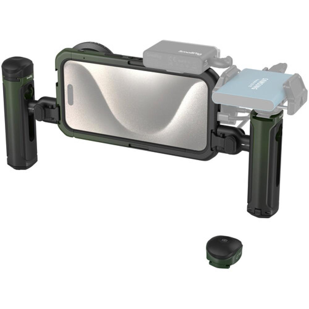 SmallRig スタビライザー　iphone 15 pro max Amazon.co.jp: SmallRig スマートフォンビデオキット アルミ製