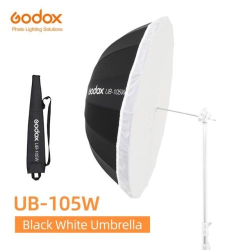 Godox Parabolic Umbrella white 105 CM With Diffuse...