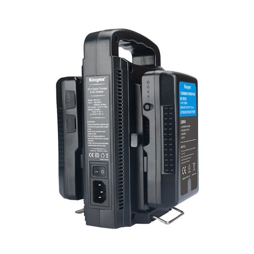 KingMa Dual Channel Battery Charger for V-Mount Li-ion Battery