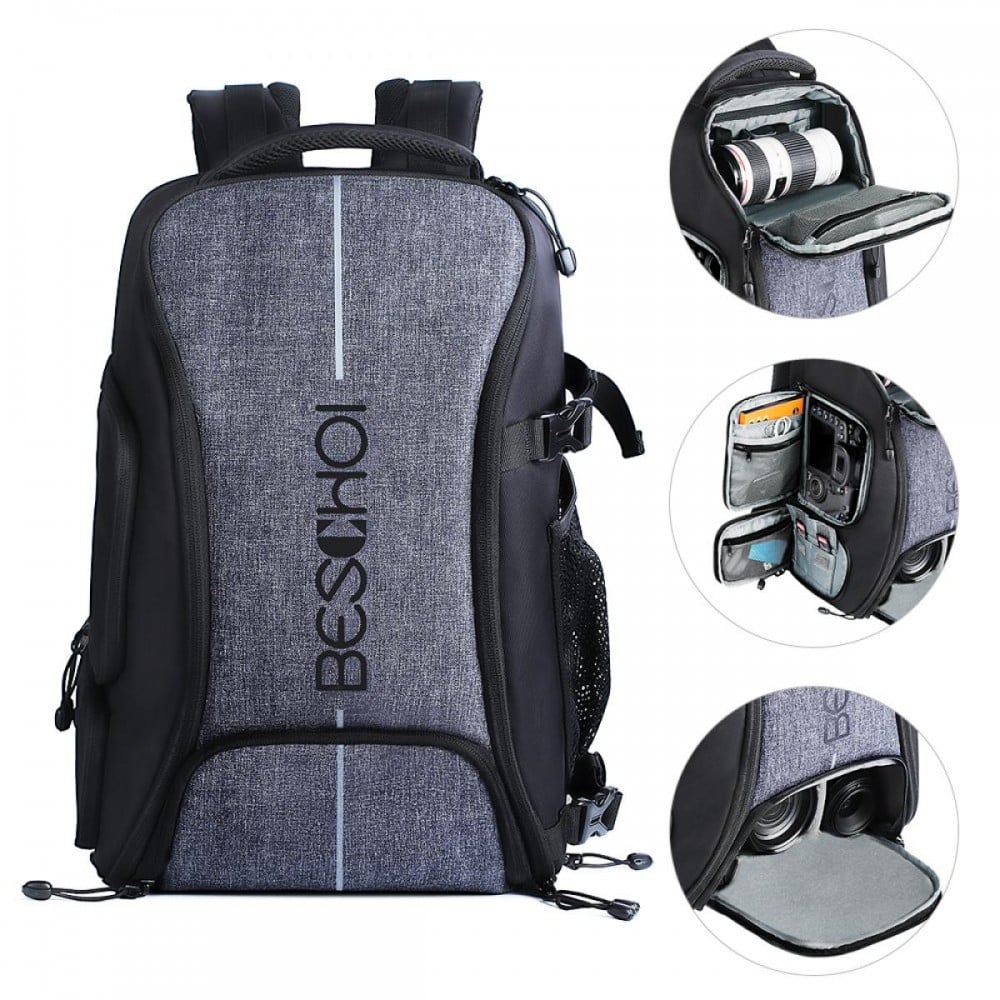 beschoi laptop backpack Backpack, 17.3 Inch Large Waterproof Anti-Theft Laptop Bag with USB Port Charging, Stylish Rucksack for Women Men Business Travel Flight College School Everything Else 18L Large Capacity With 18L volume and the size of 47*29*16cm Beschoi 15.6 inch Laptop Backpack