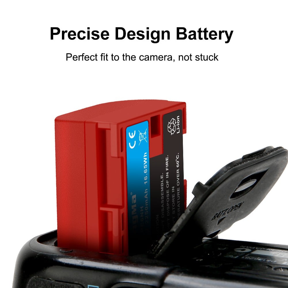 KingMa LP-E6NH Battery For Canon EOS, 2250mAh