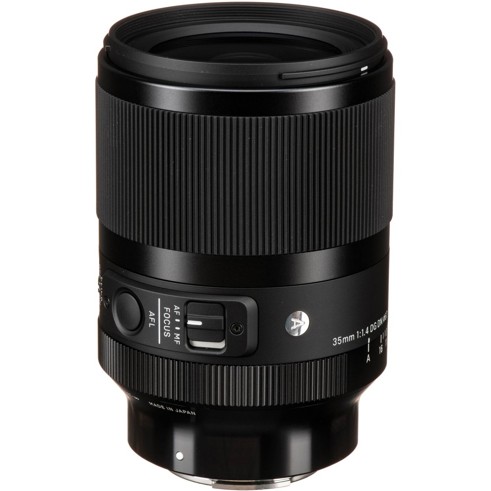 Sigma 35mm f/1.4 DG DN Art Lens for Sony E - camera box