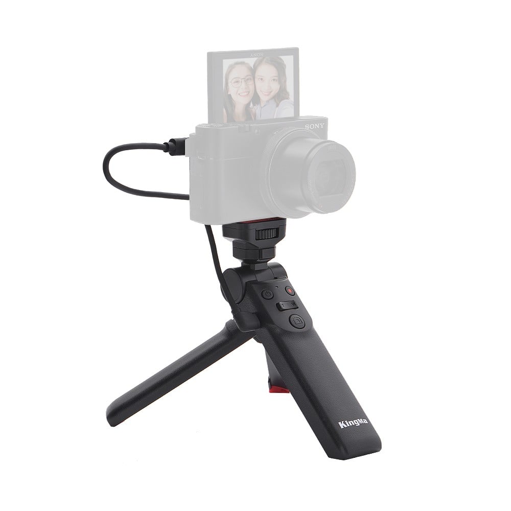 KingMa Vlog Accessories Vlogging Camera Grip Tripod for Sony Digital and Mirrorless Cameras with MULTI Ports