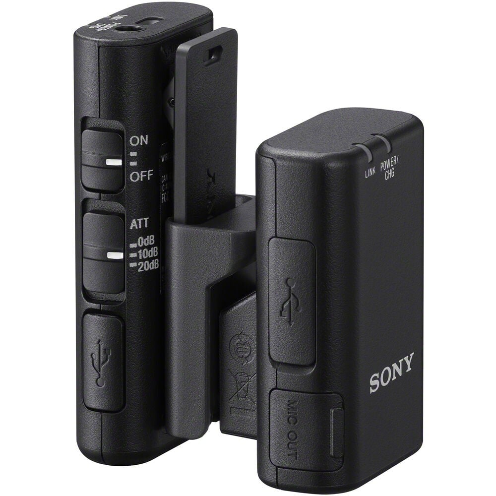 Sony ECM-W2BT Camera-Mount Digital Bluetooth Wireless Microphone