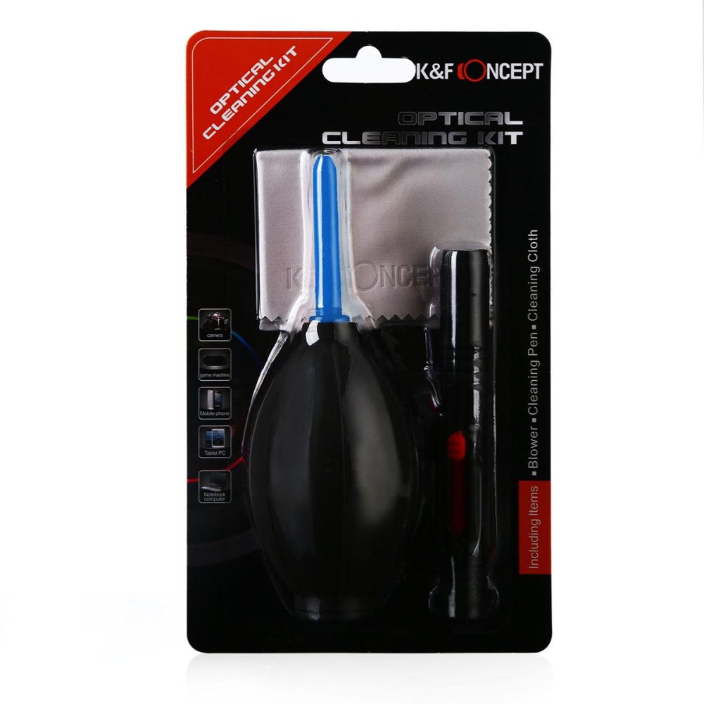 K&F Concept 3in1 DSLR Camera Cleaning Kit (Lens Dust Blower