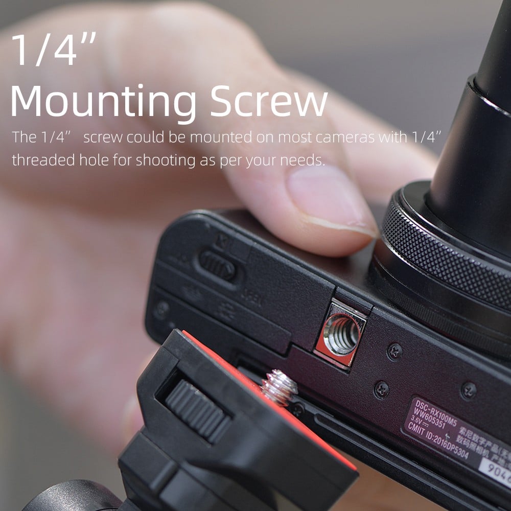 KingMa Vlog Accessories Vlogging Camera Grip Tripod for Sony Digital and Mirrorless Cameras with MULTI Ports