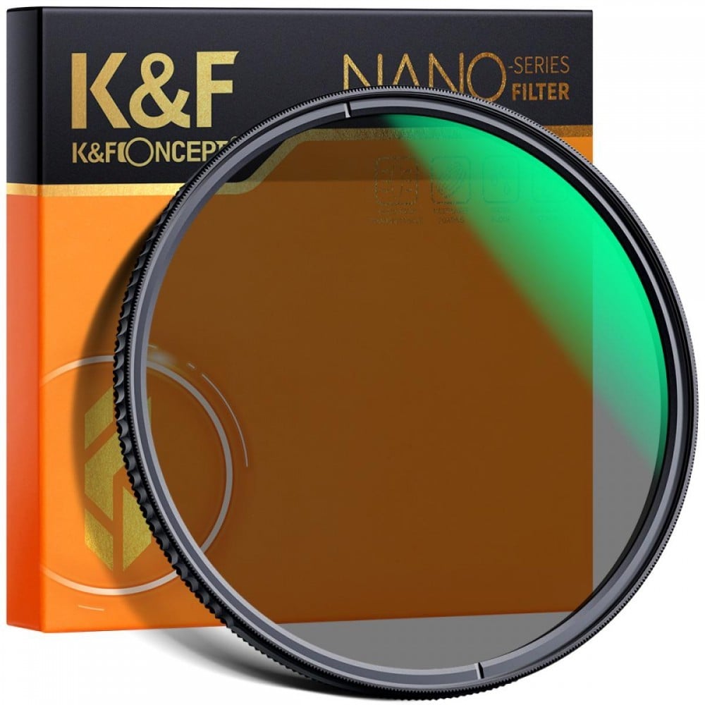 K&F Concept 72mm Nano X Multi-coated Polarized MRC Filter