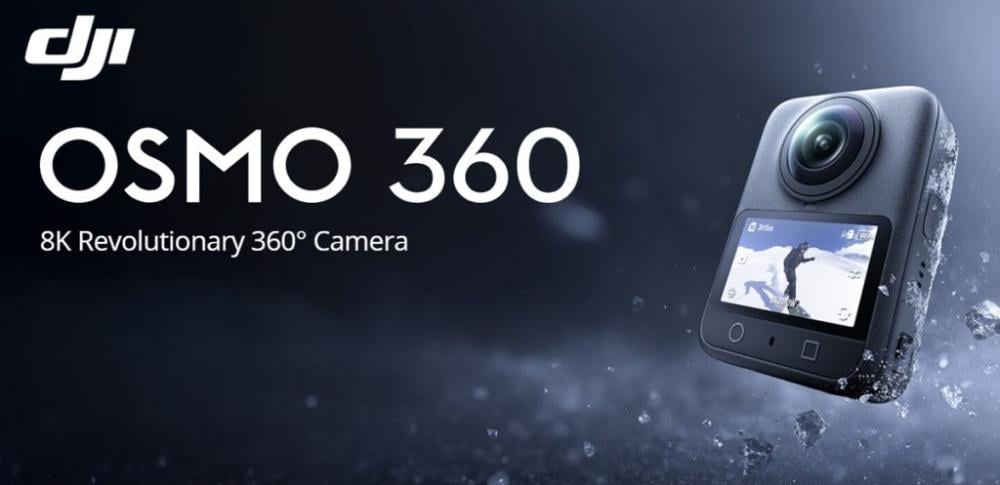 كاميرا DJI Osmo 360 Adventure Combo: دقة 8K وتجربة تصوير 360° لا مثيل لها