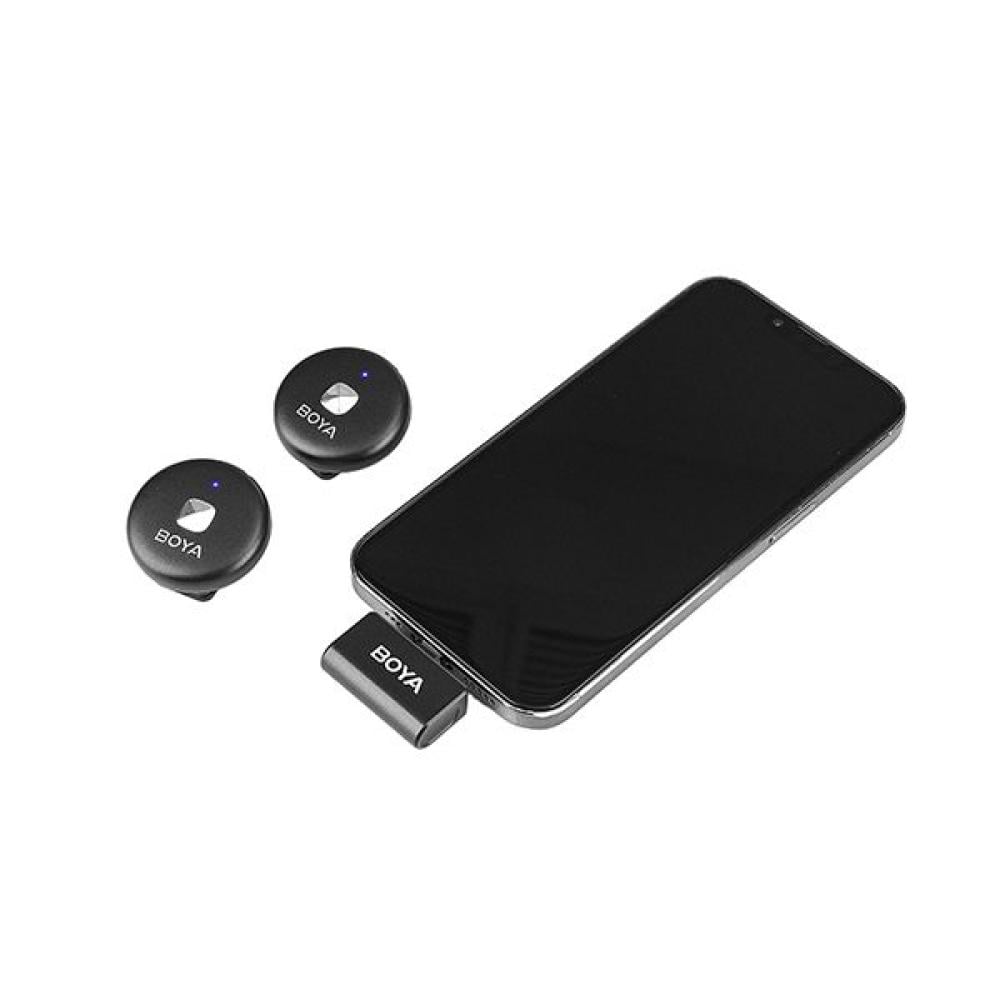 Boya Omic-D Ultra-compact 2.4GHz Wireless Microphone System for Lightning Devices