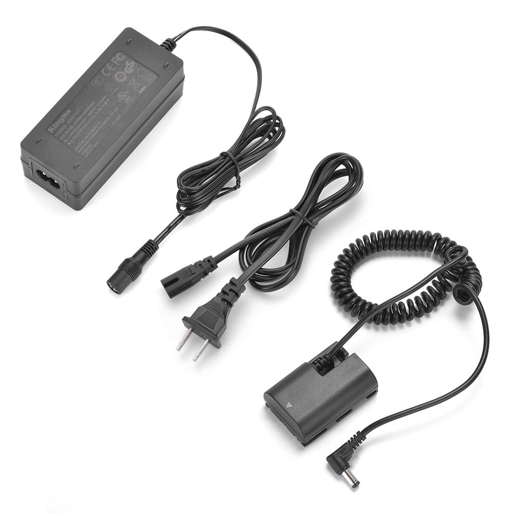 KingMa LP-E6 Dummy Battery kit Fast charger With AC Power Supply Adapter For Canon camera