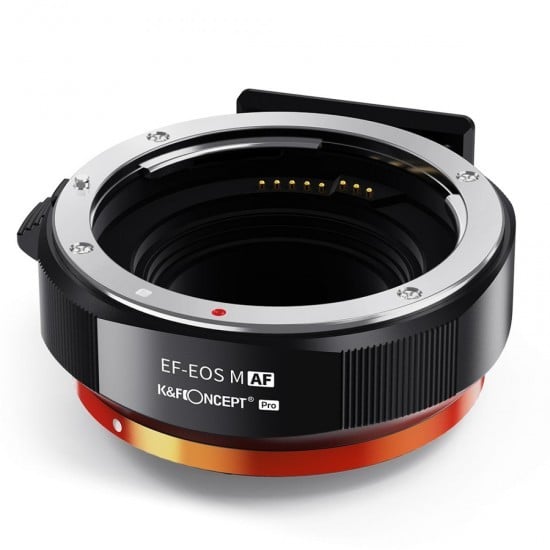 K&F Concept Canon EF/EF-S to EOS M mount, Metal Autofocus Adapter