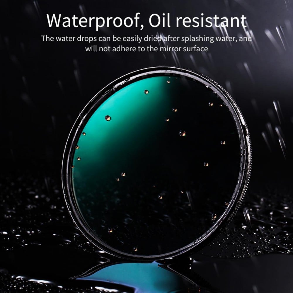 K&F Concept 72mm Nano X Multi-coated Polarized MRC Filter